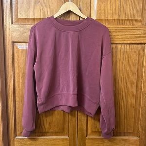 Lululemon Softstreme Perfectly Oversized Cropped Crew